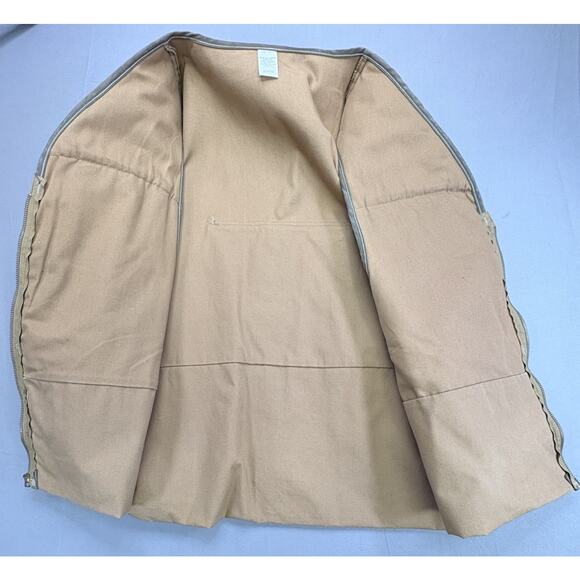 Carhartt VU036 Men's XL Bird Hunting Shooting Zip Up Canvas Duck Vest - Picture 7 of 9